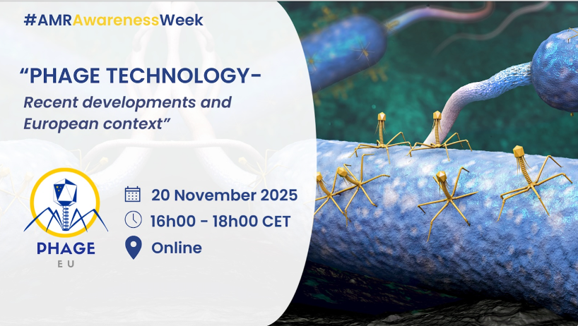 You are currently viewing PhageEU webinar: Phage technology – recent developments and European context